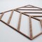 Ekena Millwork Large Genoa Decorative Fretwork Wood Wall Panels, Walnut, 23 3/8"W x 23 3/8"H x 3/8"T WALW24X24X0375GNAWA - alternate 5